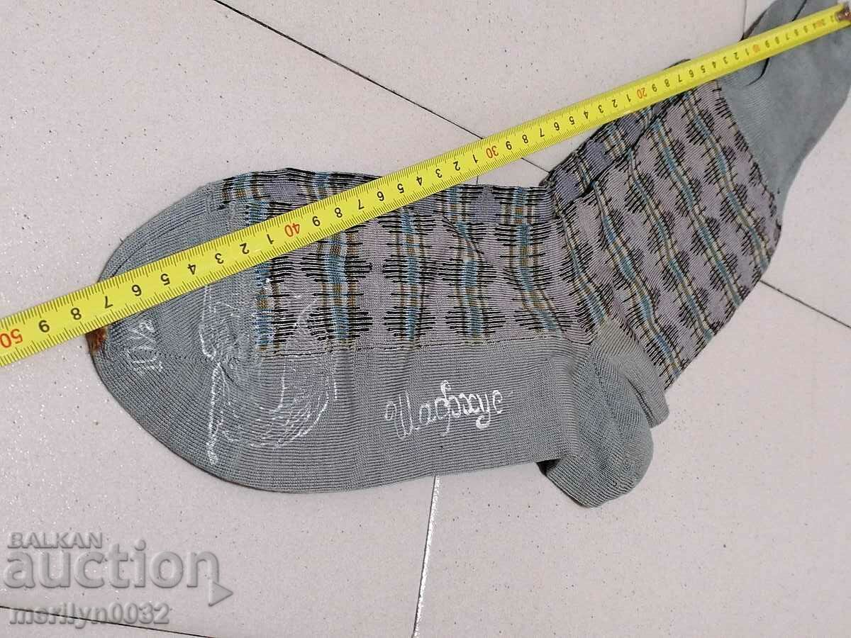Machine-knitted socks in the fashion of 1924. Color Bulgaria NEW - 5