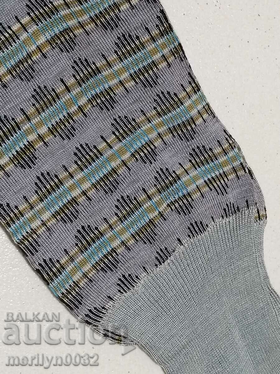 Machine-knitted socks in the fashion of 1924. Color Bulgaria NEW - 7