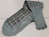 Machine-knitted socks in the fashion of 1924. Color Bulgaria NEW