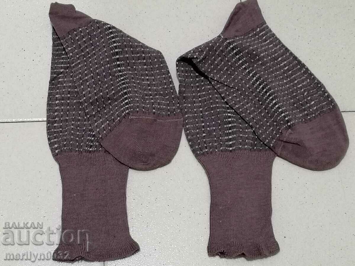Delivery of Machine-knitted socks in the fashion of 1924. Color Bulgaria NEW