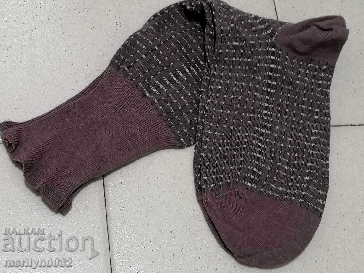 Machine-knitted socks in the fashion of 1924. Color Bulgaria NEW - 6