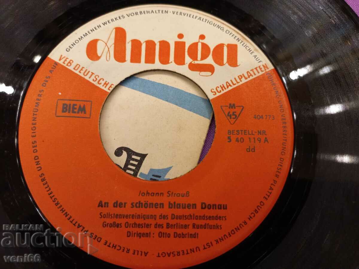 Auction Gramophone record - small format - Otto Dobrindt Auction Gramophone record - small format - Otto Dobrindt