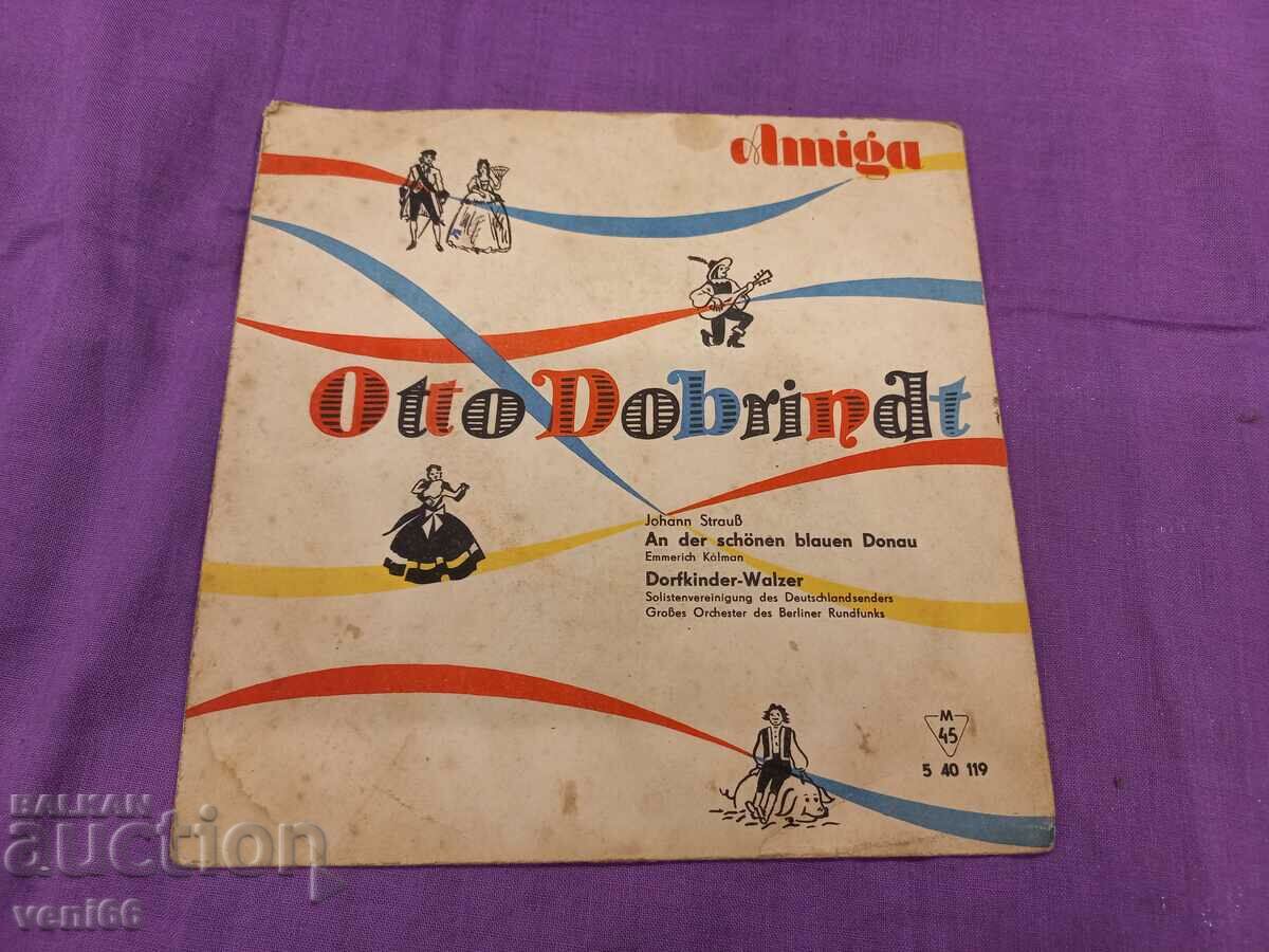 Gramophone record - small format - Otto Dobrindt