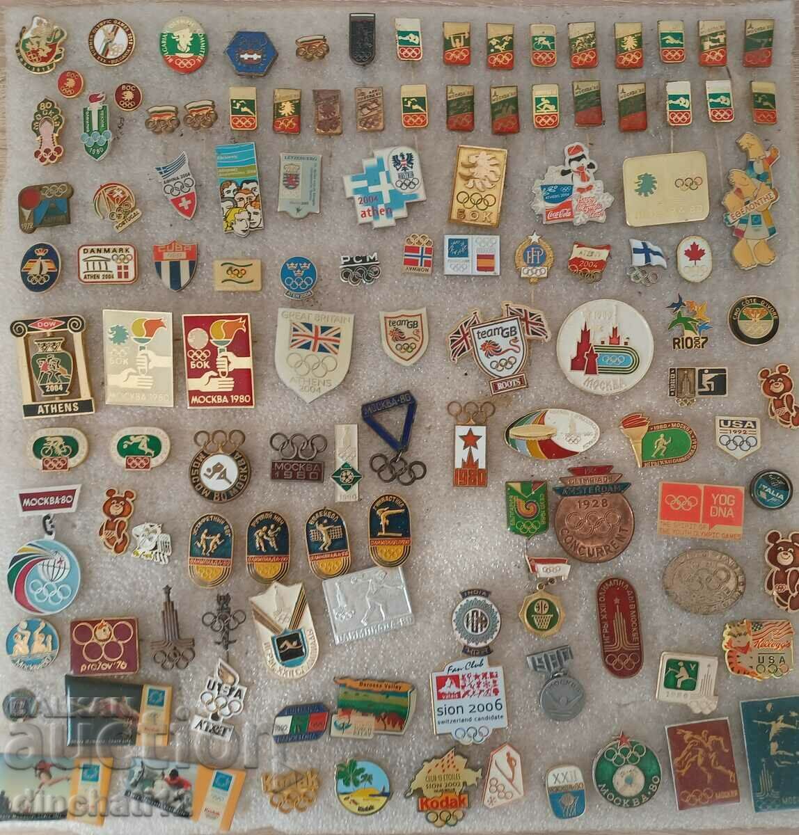 Badge collection. Olympic games. Olympics +++