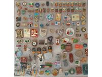 Badge collection. Olympic games. Olympics