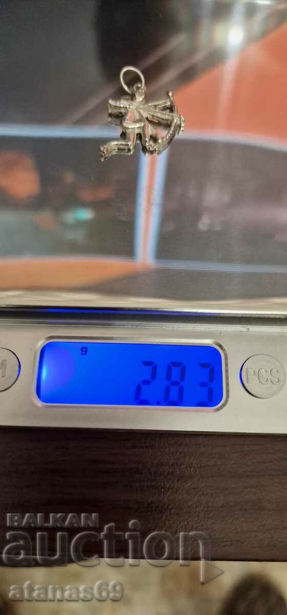 Auction Silver pendant - 2.83 g. Auction Silver pendant - 2.83 g.