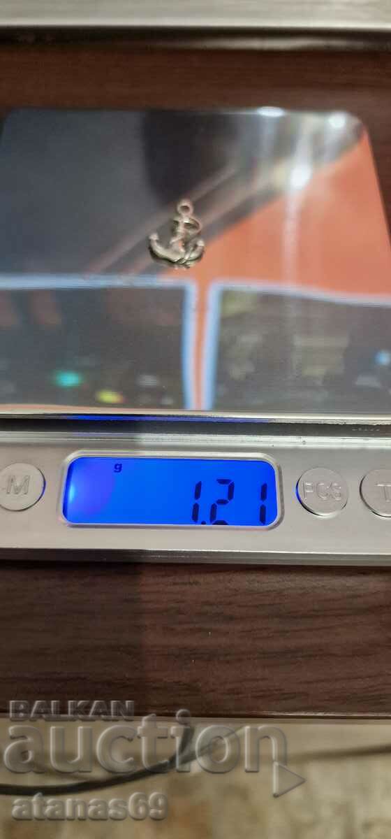 Auction Silver pendant - 1.21 g. Auction Silver pendant - 1.21 g.
