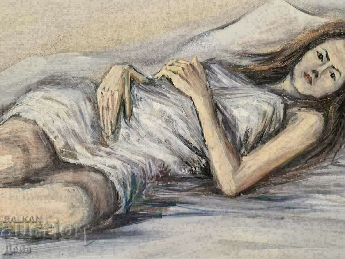 Kiril Simchev painting 1998. with price 90.00 BGN | € 46.02 Kiril Simchev painting 1998. with price 90.00 BGN | € 46.02