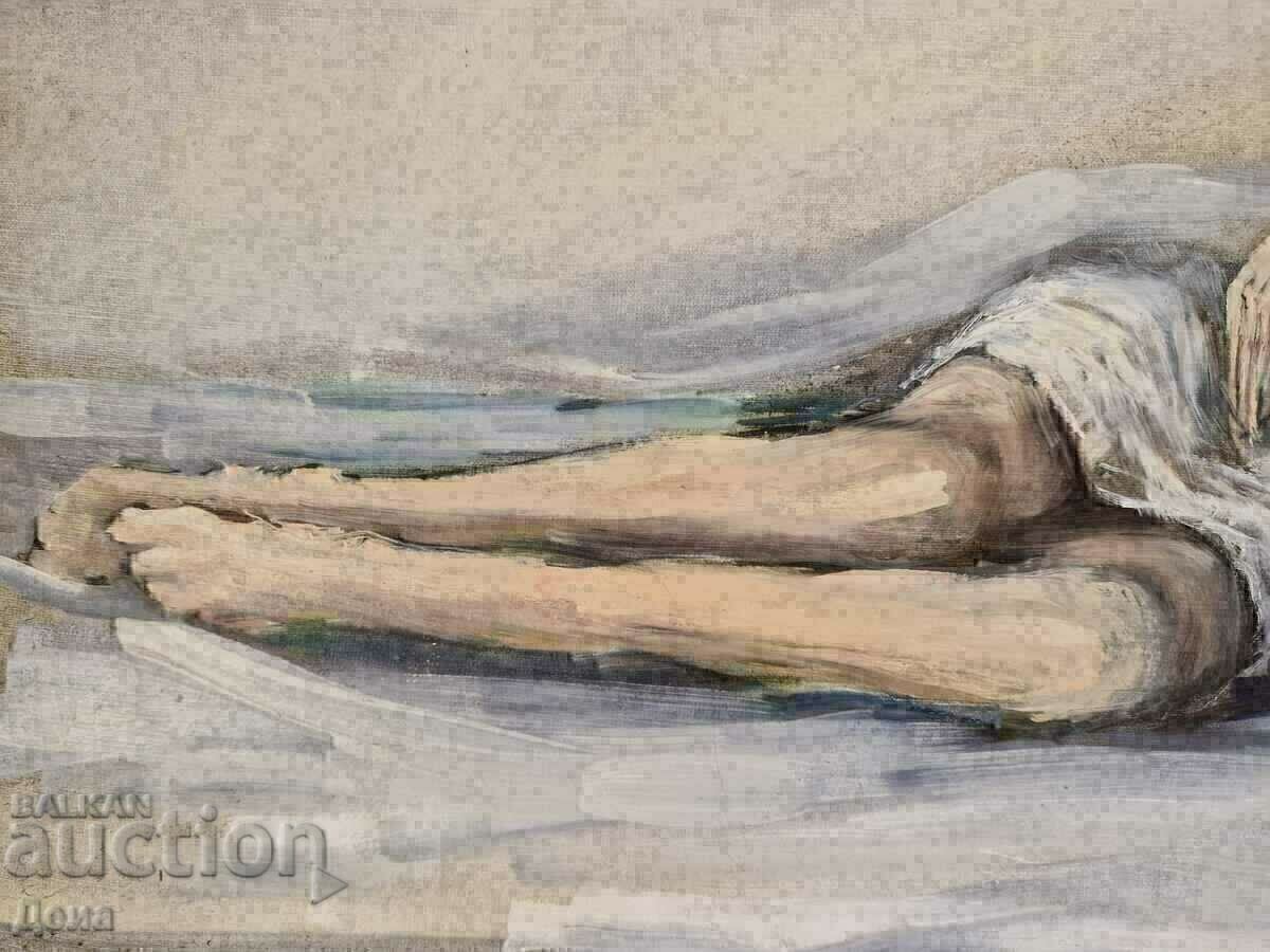 Licitație pictură Kiril Simchev 1998.