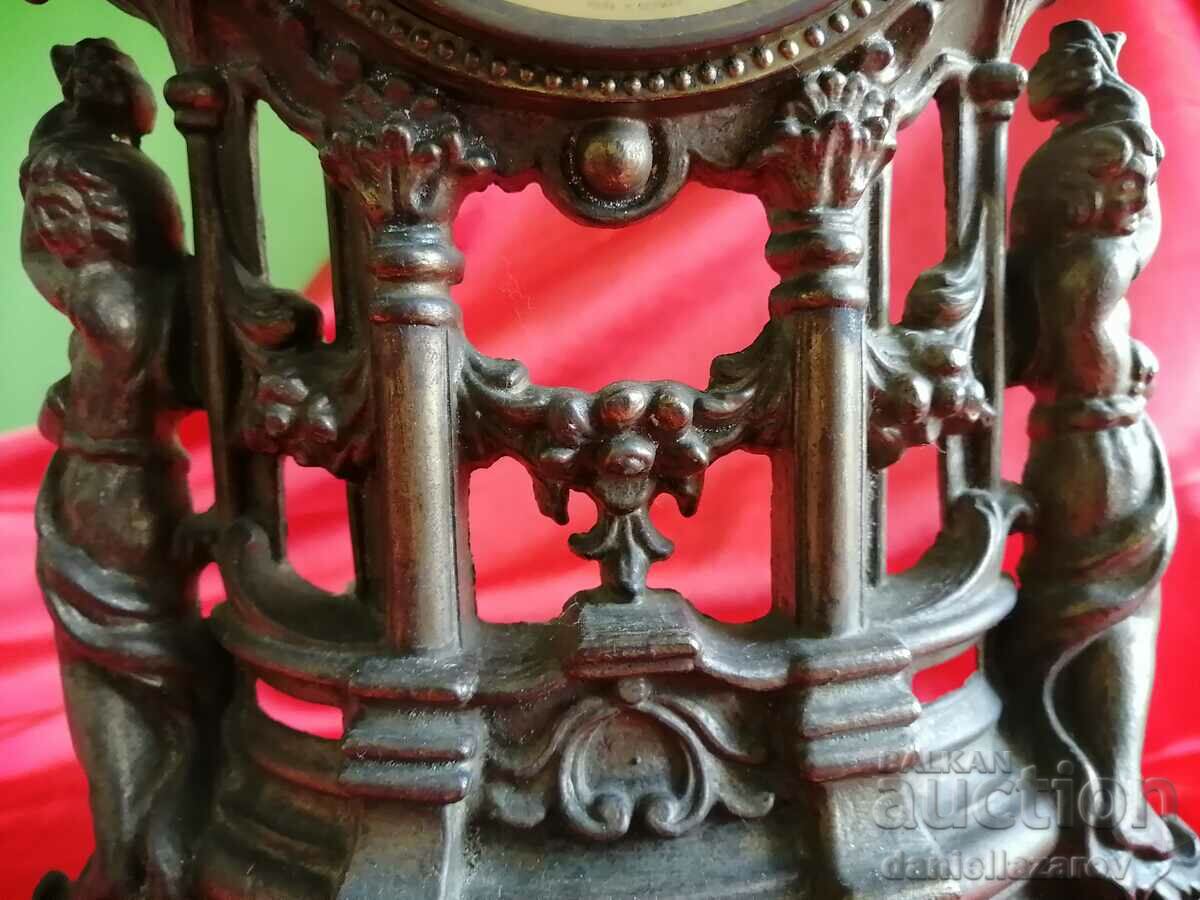 Vechi Ceas Baroc De Masă Mercedes - 5 Vechi Ceas Baroc De Masă Mercedes - 5