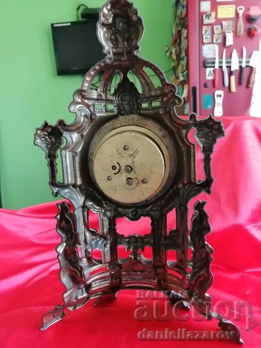 Vechi Ceas Baroc De Masă Mercedes - 7 Vechi Ceas Baroc De Masă Mercedes - 7