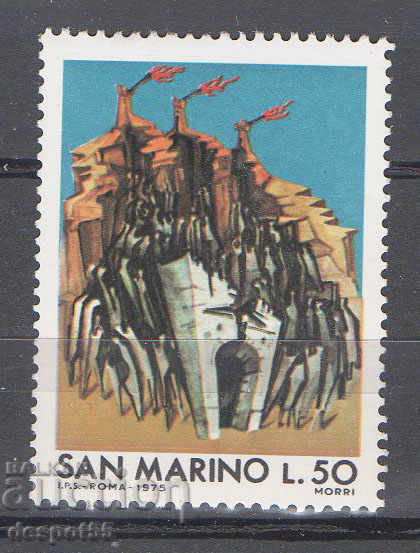 1975. San Marino. 30 de ani de când a emigrat în San Marino.