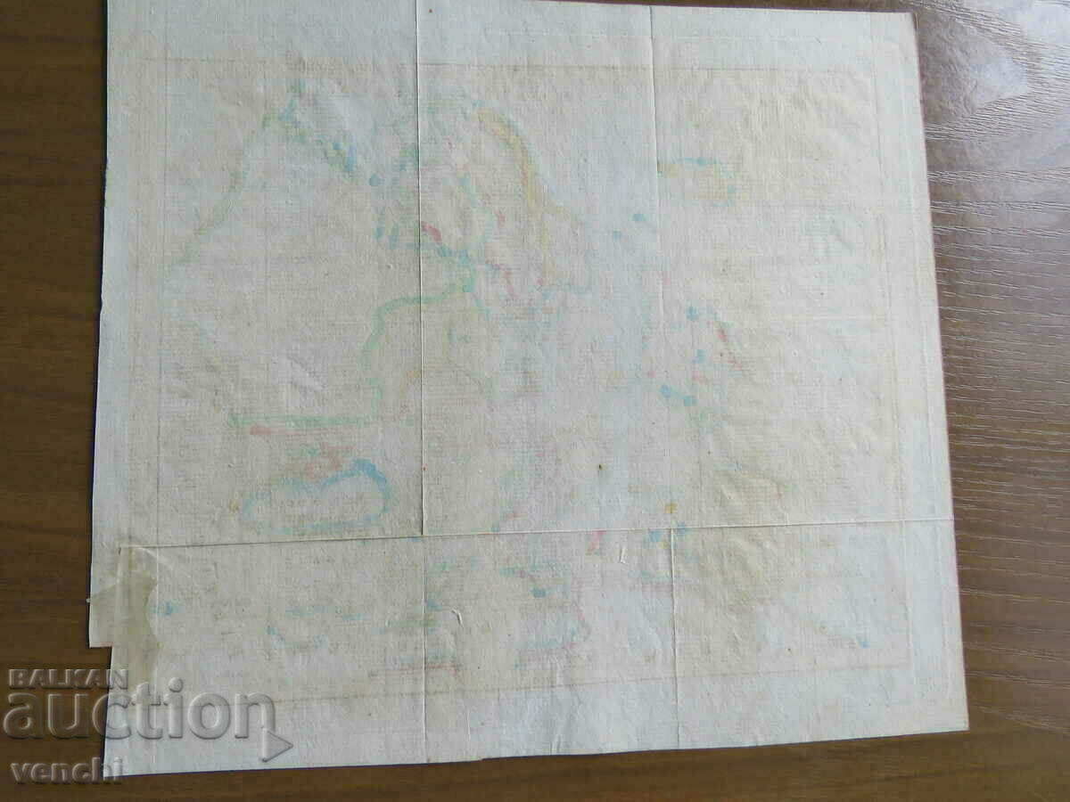 Livrarea 1809 - Harta Europei = original +