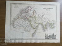 1819 - Ancient World Map = original +
