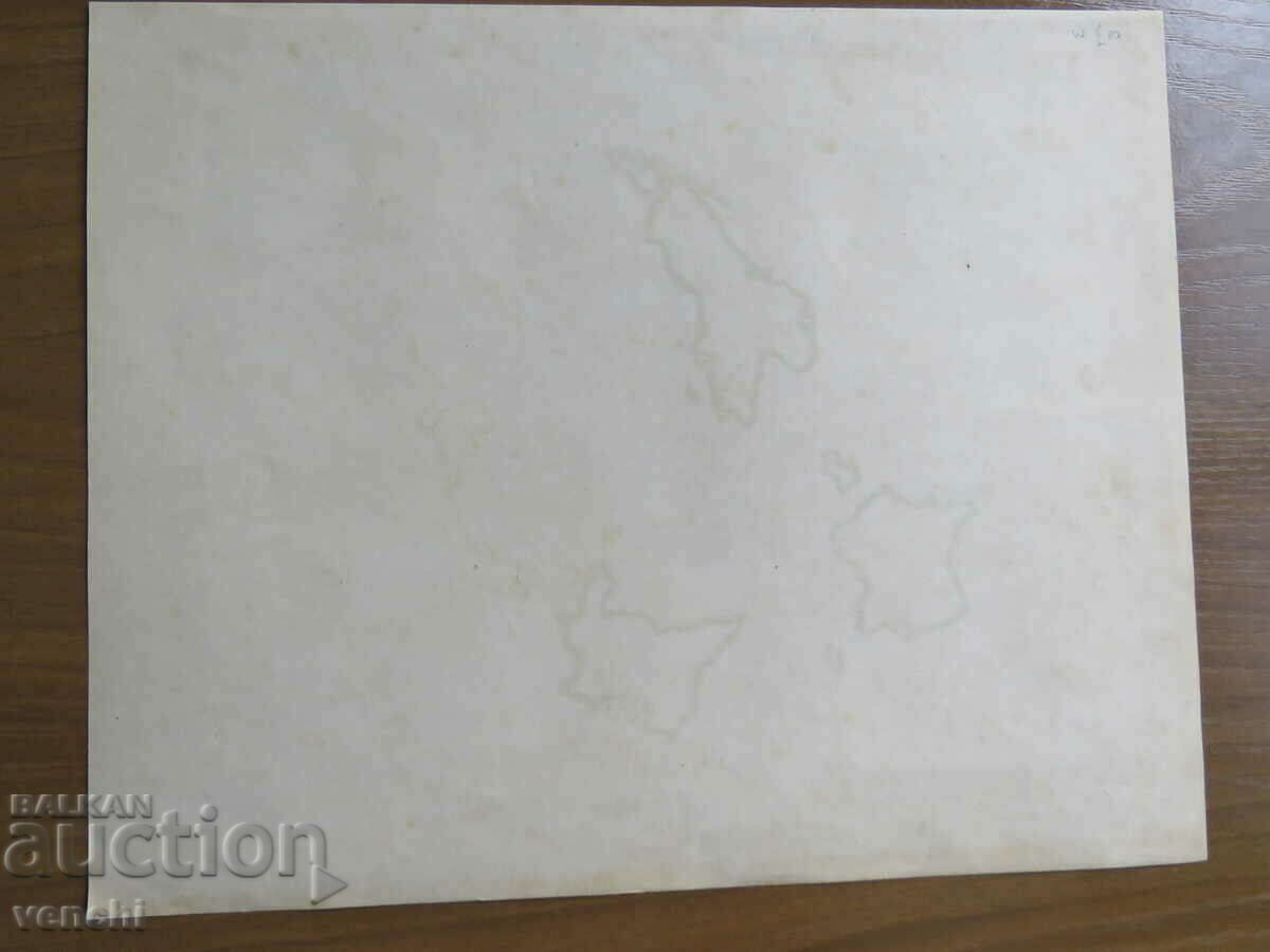 Delivery of 19th century - Map of Europe = original + Delivery of 19th century - Map of Europe = original +