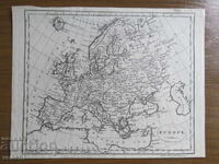 19th century - Map of Europe = original +
