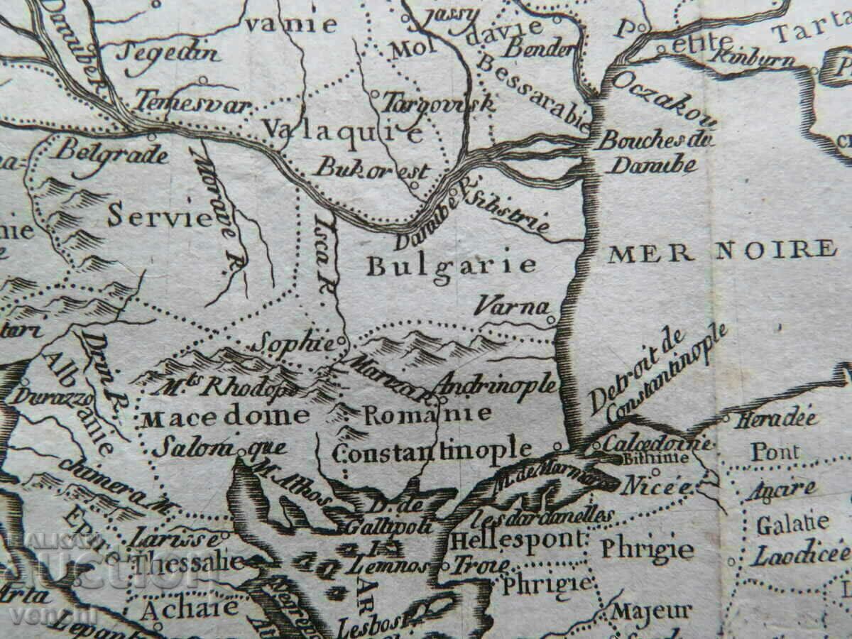 Delivery of 1769 - Map of Turkey in Europe - Bulgaria = original + Delivery of 1769 - Map of Turkey in Europe - Bulgaria = original +