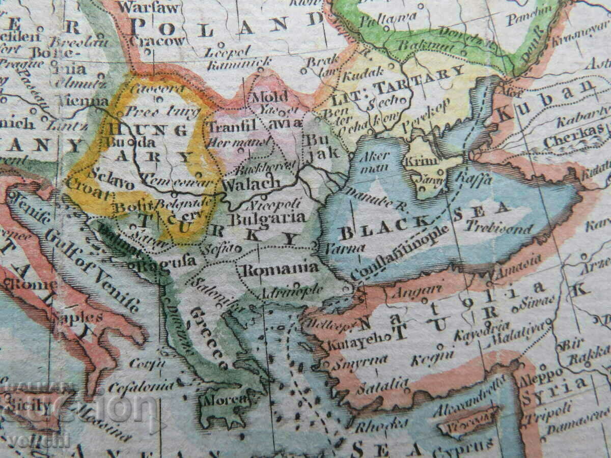 Auction 1759 - Map of Europe - Kitchin = original + Auction 1759 - Map of Europe - Kitchin = original +