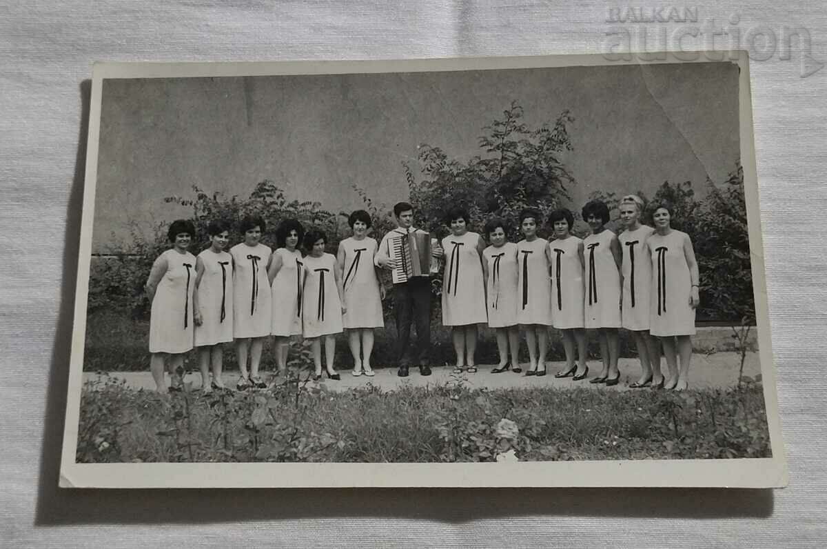 DAP STARA ZAGORA WOMEN'S CHOIR 1968 PHOTO