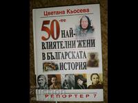 Cele mai influente 50 de femei din istoria Bulgariei Tsvetana Kyose