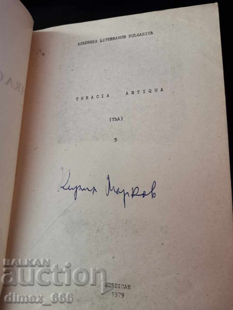 Thracia antiqua. Volumul 5 - tiraj: 250 de exemplare Thracia antiqua. Volumul 5 - tiraj: 250 de exemplare