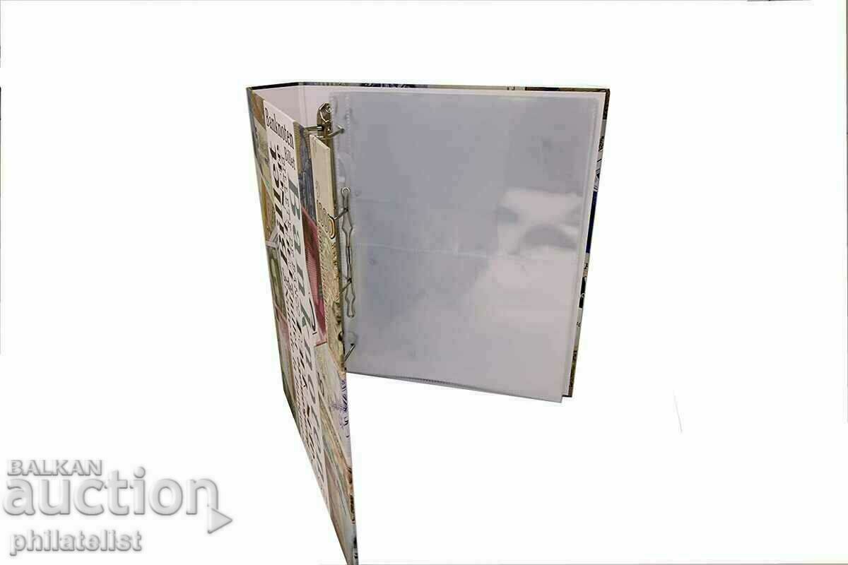 Delivery of Banknote album "Maxi" 7921 for 110 banknotes Delivery of Banknote album "Maxi" 7921 for 110 banknotes