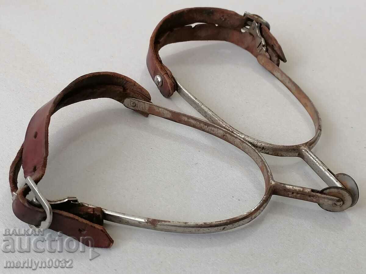 Spurs from officer's boots Kingdom of Bulgaria uniform with price 59.90 BGN | € 30.63 Spurs from officer's boots Kingdom of Bulgaria uniform with price 59.90 BGN | € 30.63