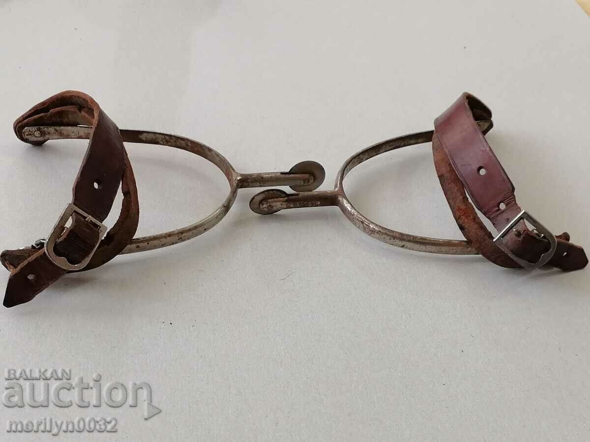 Spurs from officer's boots Kingdom of Bulgaria uniform - 7 Spurs from officer's boots Kingdom of Bulgaria uniform - 7