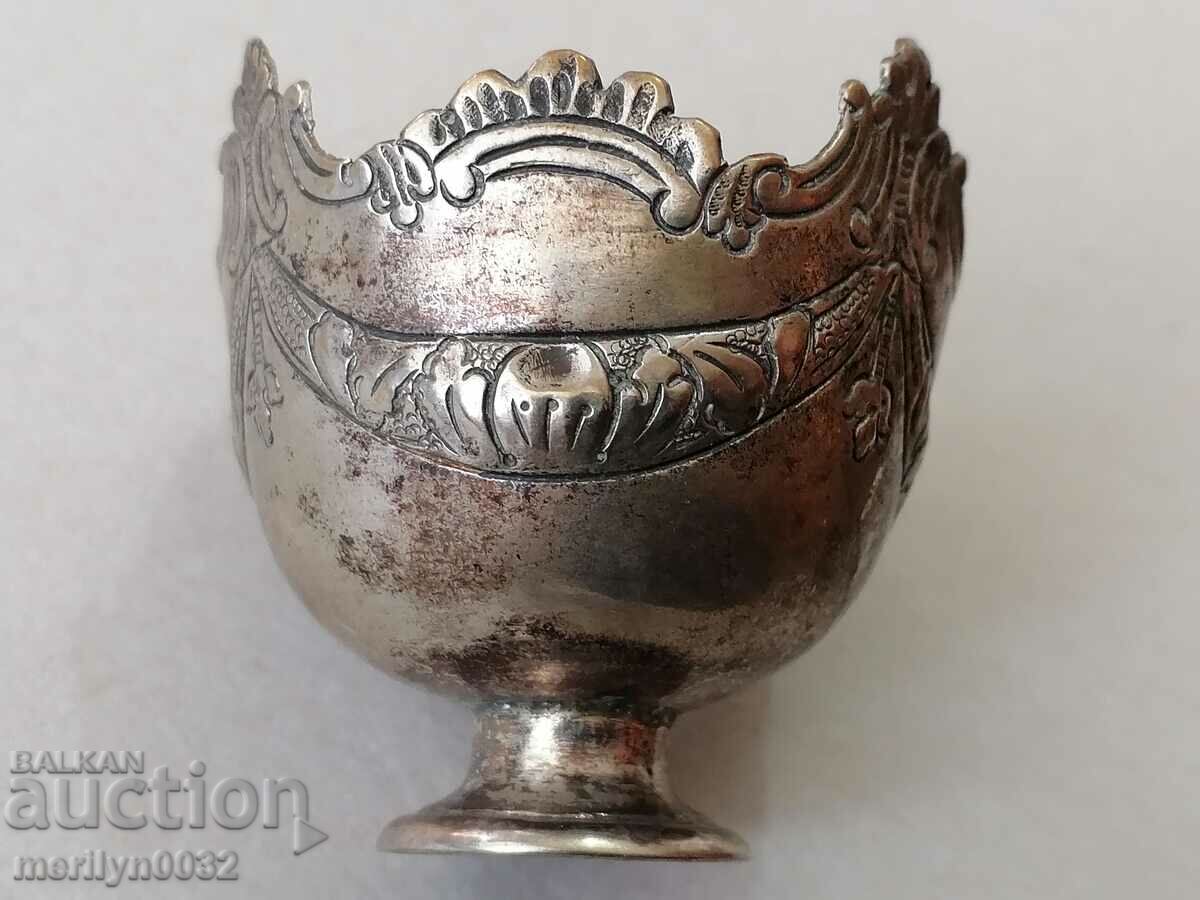 Renaissance silver sparrow for Easter egg cup silver - 5 Renaissance silver sparrow for Easter egg cup silver - 5