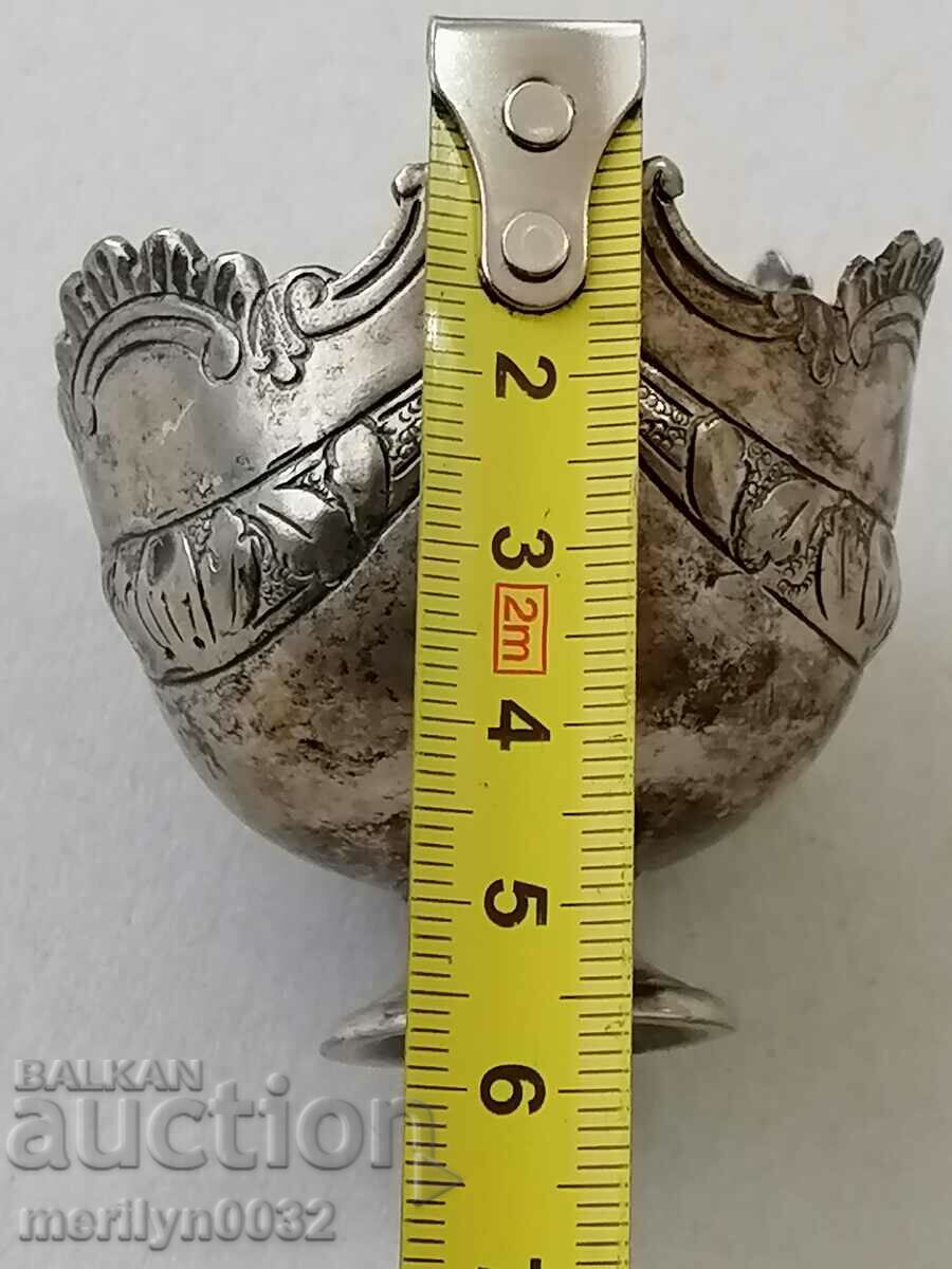 Renaissance silver sparrow for Easter egg cup silver - 6 Renaissance silver sparrow for Easter egg cup silver - 6