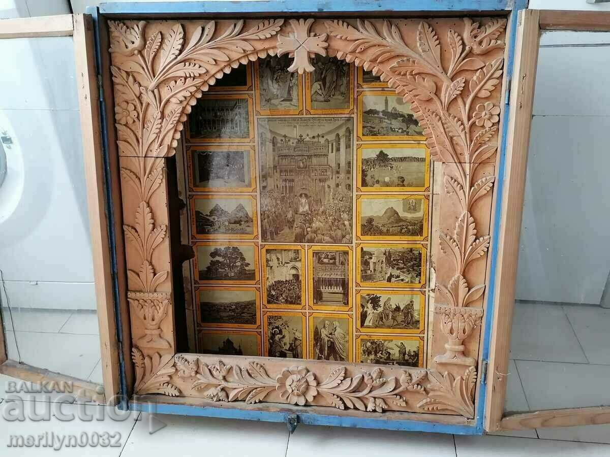 Domashen ikonostas, dyrveniya, ikona, bibliya, kryst UNIKAT with price 589.00 BGN | € 301.15 Domashen ikonostas, dyrveniya, ikona, bibliya, kryst UNIKAT with price 589.00 BGN | € 301.15