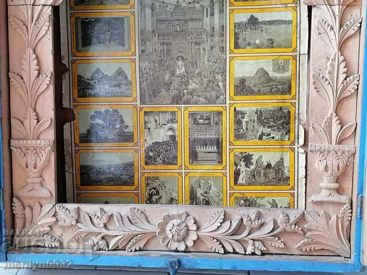 Catapeteasma de casa, lemn, icoana, biblie, cruce UNICA - 7