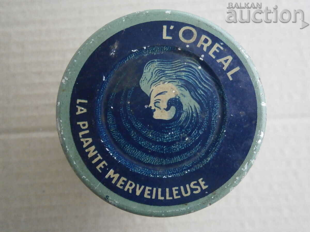 tin can LOREAL HENNE Paris old can box RRRRRRRRR - 7 tin can LOREAL HENNE Paris old can box RRRRRRRRR - 7