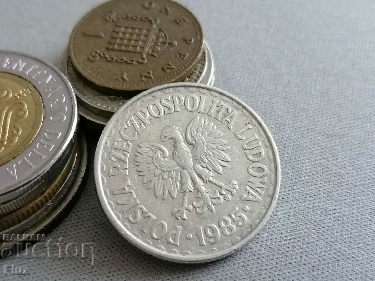 Moneta - Poland - 1 zlot. | 1985 with price 1.65 BGN | € 0.84 Moneta - Poland - 1 zlot. | 1985 with price 1.65 BGN | € 0.84