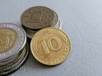 Νόμισμα - Γερμανία - 10 pfennigs 1977; Σειρά J