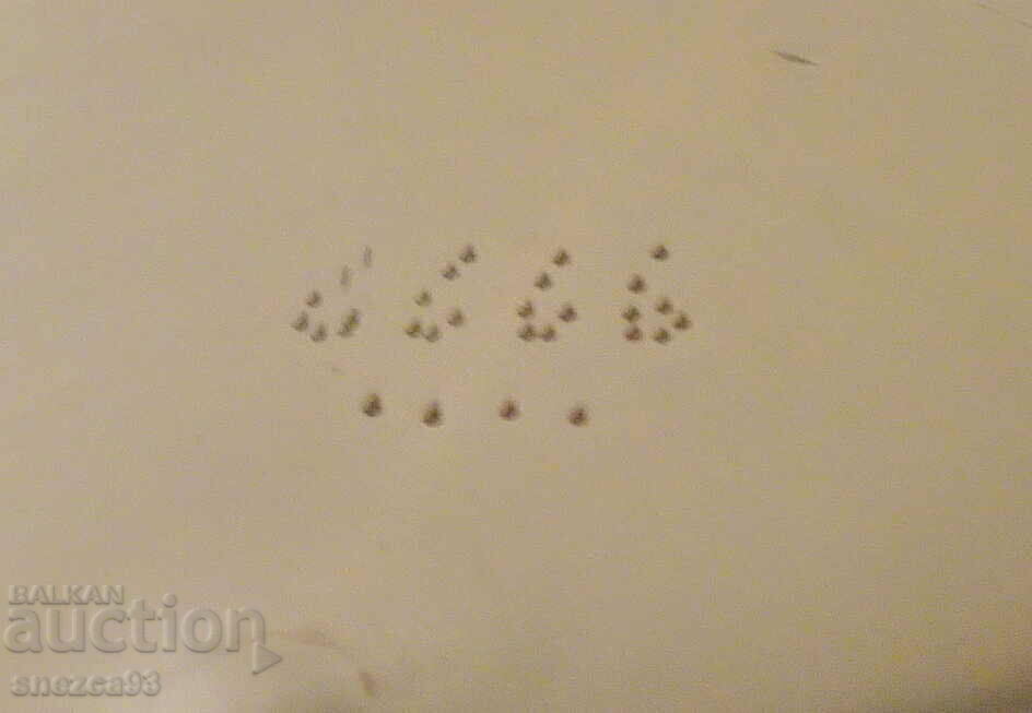 British India bronze candy bowl, marked. - 6 British India bronze candy bowl, marked. - 6