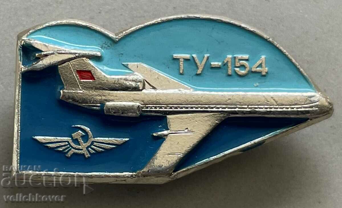 33359 USSR sign aircraft model TU-154