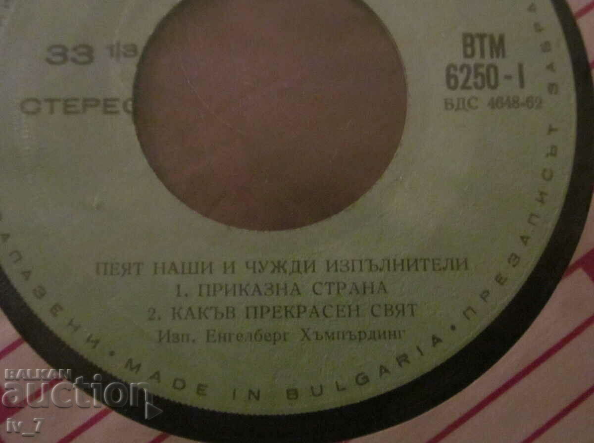 RECORD - Artiștii noștri și străini, format mic cu preț € 0.80 | 1.56 BGN