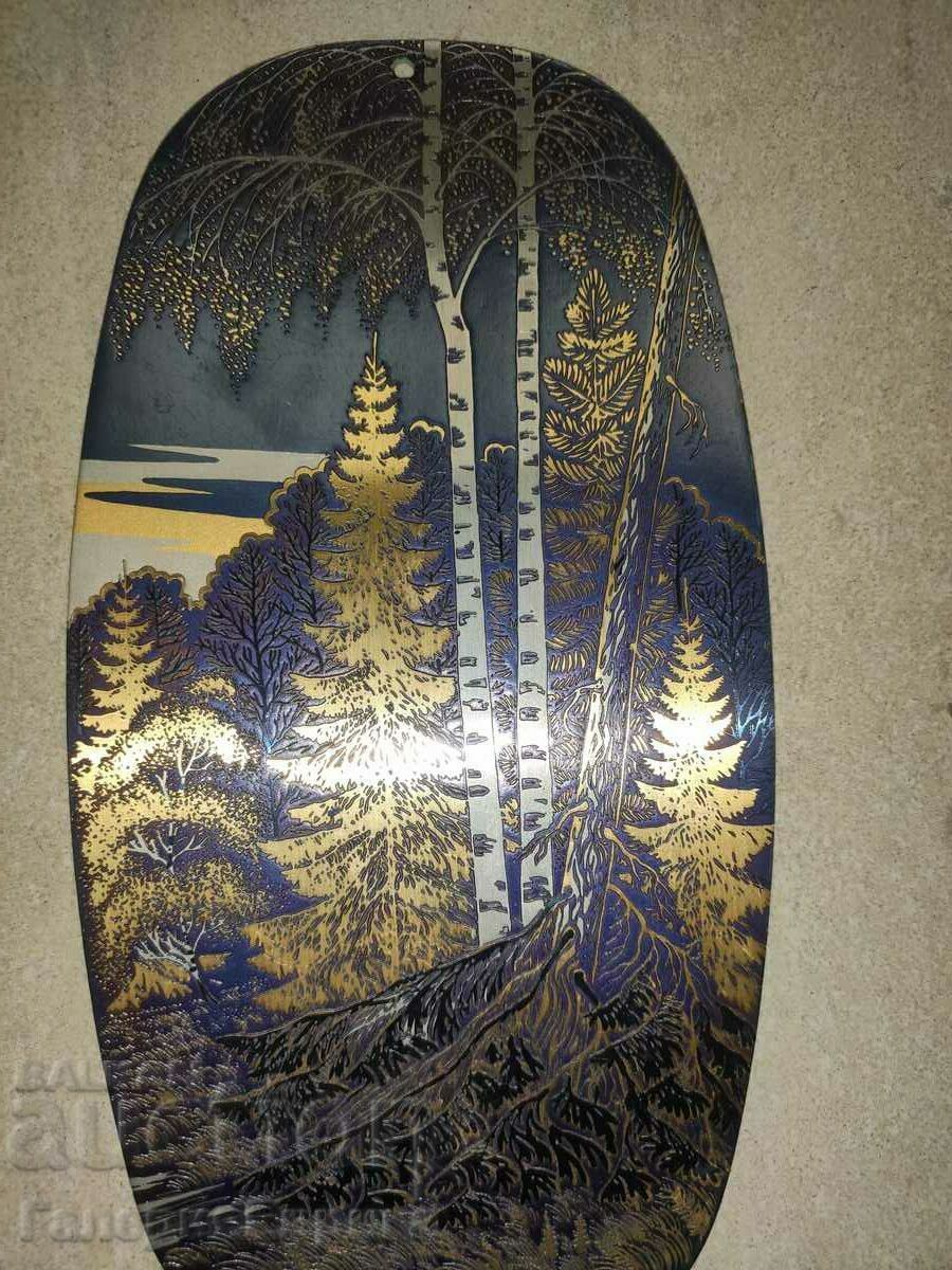 Metal picture Russia Zlatoust 2009. with price 19.00 BGN | € 9.71 Metal picture Russia Zlatoust 2009. with price 19.00 BGN | € 9.71