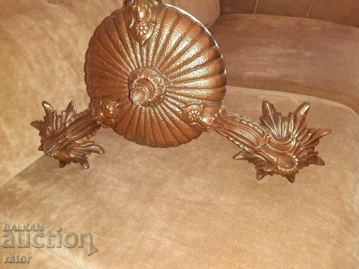 Auction Old baroque chandelier, lamp, lighting Auction Old baroque chandelier, lamp, lighting