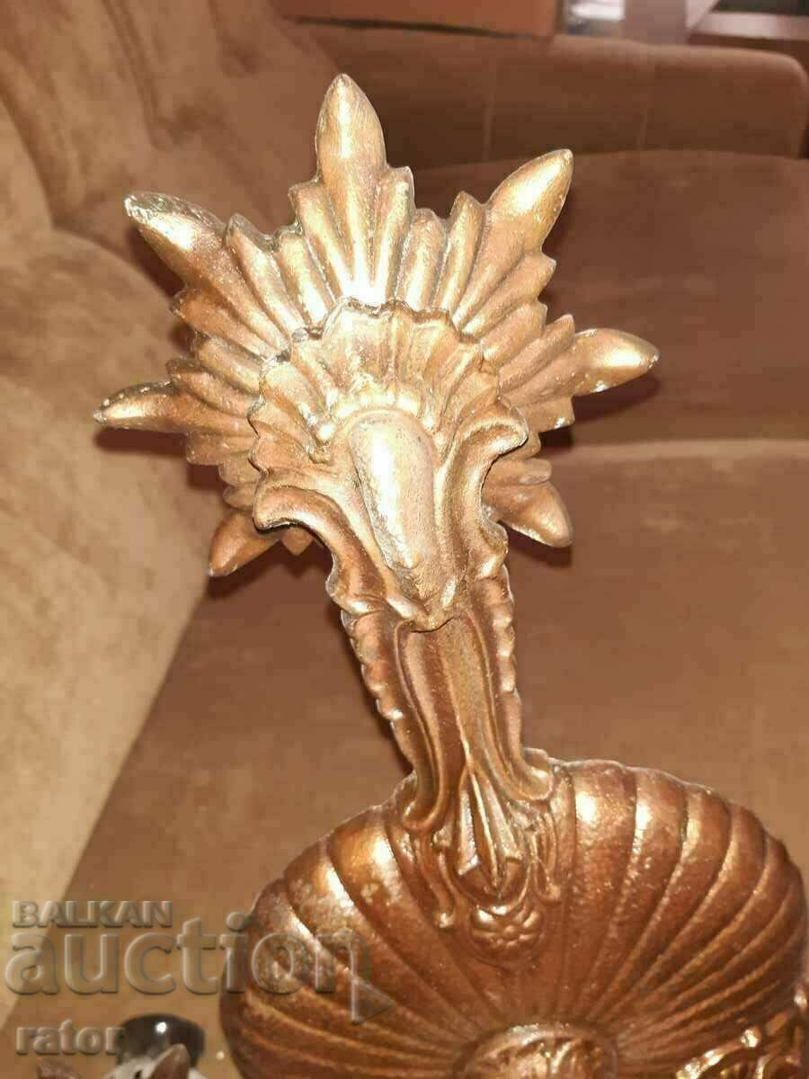 Old baroque chandelier, lamp, lighting - 6 Old baroque chandelier, lamp, lighting - 6