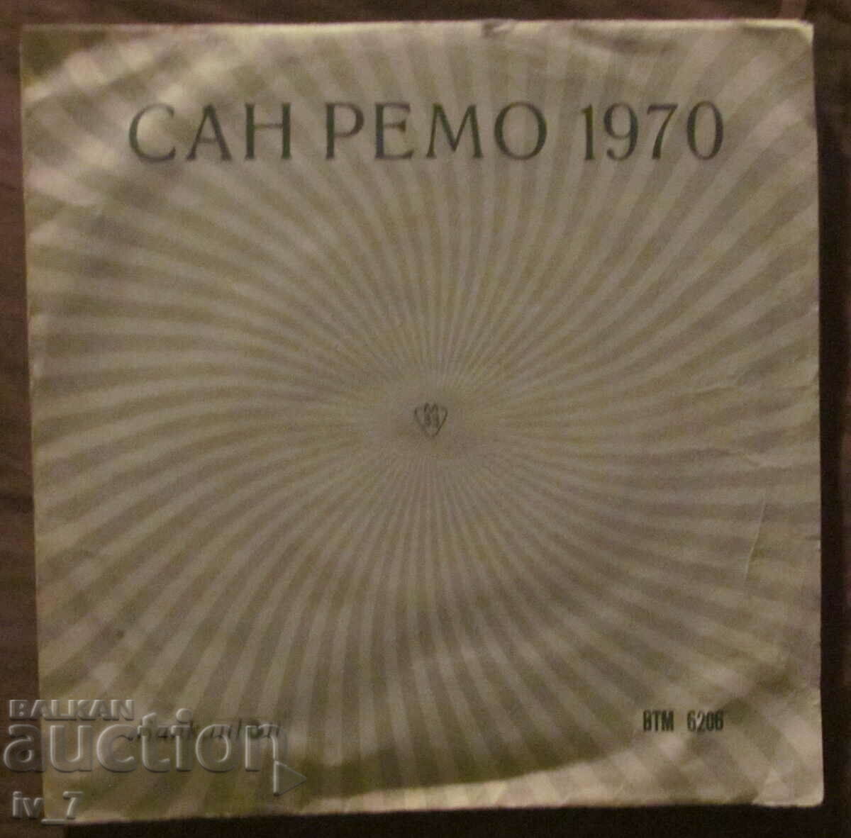 RECORD - SAN REMO 1970