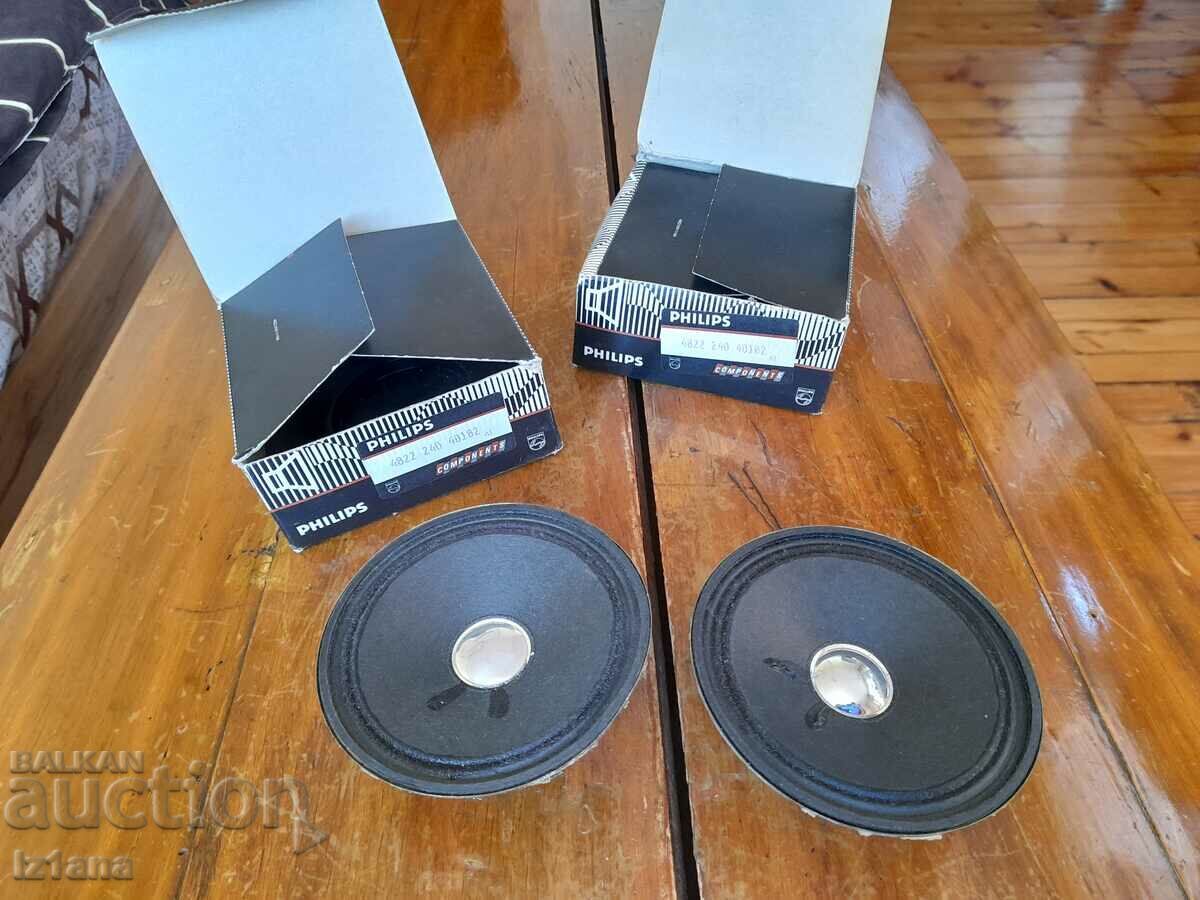 Old Philips speakers with price 35.00 BGN | € 17.90