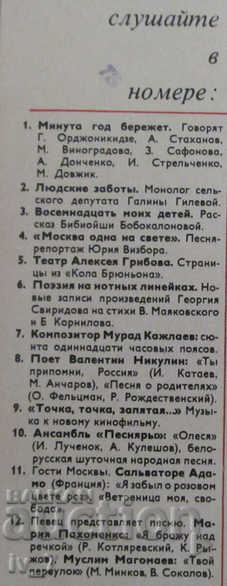 Списание Кръгозор - БРОЙ 12, 1972 година - 6