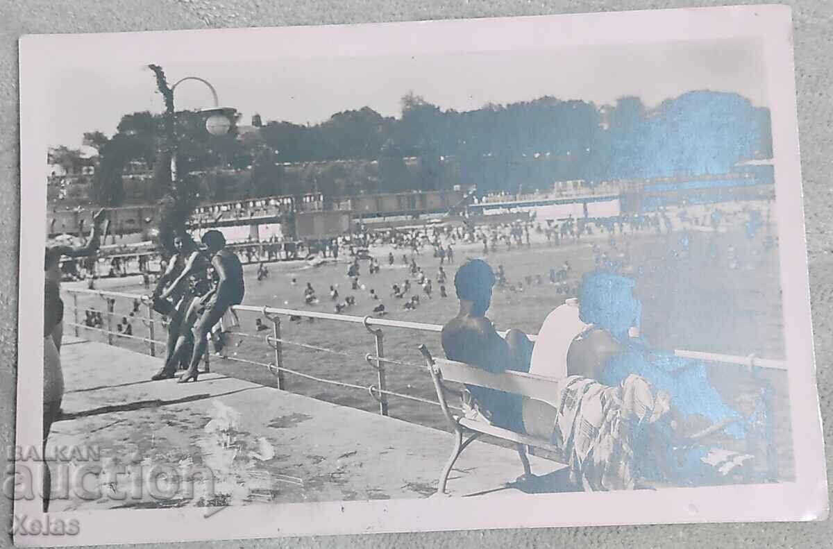 Old postcard Varna 1946