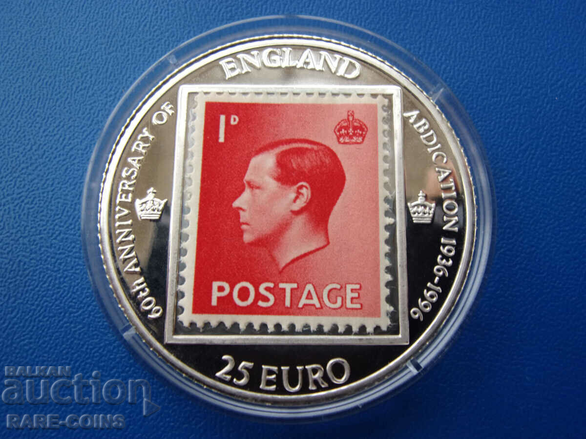 Auction  England 3 x 25 Euro 1996 UNC PROOF Rare