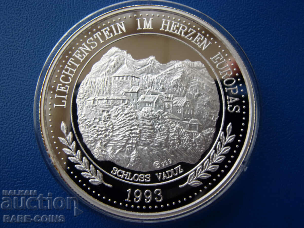 Liechtenstein 20 ECU 1993 UNC PROOF Rare