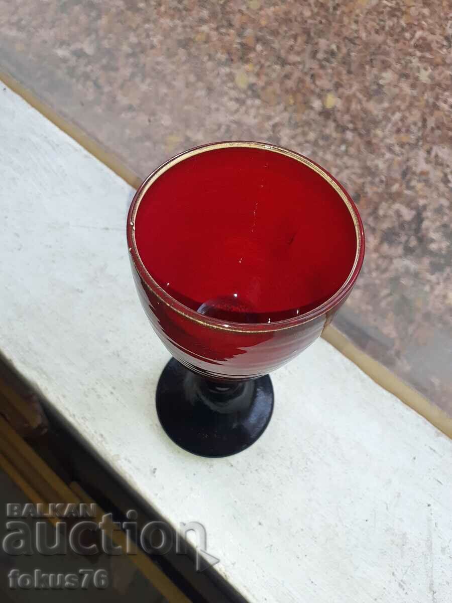 Delivery of Glazed German ceramic wine goblet Delivery of Glazed German ceramic wine goblet