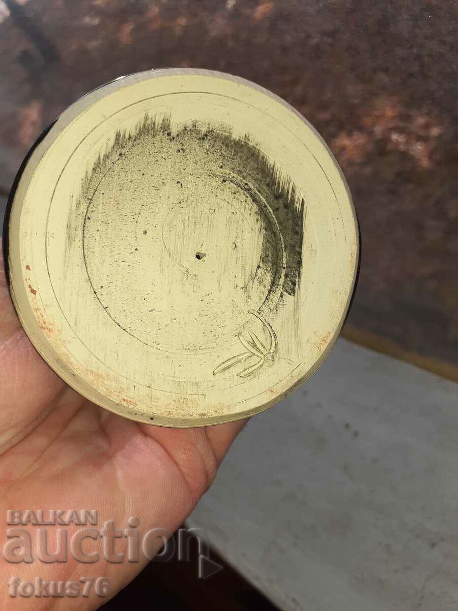 Goblet Wine Glass Glazed German Ceramic Amazing - 7 Goblet Wine Glass Glazed German Ceramic Amazing - 7