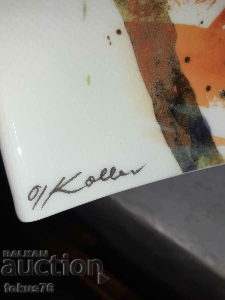 Δημοπρασία Εκπληκτικό σετ πορσελάνινο βάζο και κηροπήγιο επώνυμων σχεδιαστών Δημοπρασία Εκπληκτικό σετ πορσελάνινο βάζο και κηροπήγιο επώνυμων σχεδιαστών